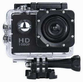 img 4 attached to SportSam HD 1080P Action Camera: Capture Adventure in Stunning 1920x1080 Resolution, 900 mA h Battery, Black