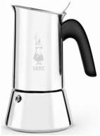 geyser coffee maker bialetti new venus 7256, 460 ml, silver logo