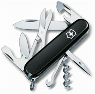 🔪 victorinox climber black multifunctional tool logo