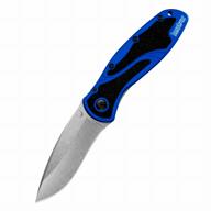 folding knife kershaw blur 1670 black/blue logo