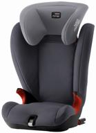 car seat group 2/3 (15-36 kg) britax roemer kidfix sl, storm gray black series logo