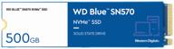 твердотельный накопитель western digital wd blue sn570 500 гб m.2 wds500g3b0c логотип