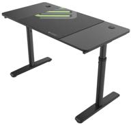 eureka ergonomic computer table erk-imod-47b, wxdxh: 120x60x82 cm, color: elegant black logo