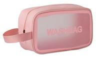toiletry bag waterproof washbag bag with handle organizer toiletry bag for pool shower maternity home, pink 22*8*12cm logo