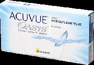 contact lenses acuvue oasys with hydraclear plus, 6 pcs., r 8.4, d -5.5 логотип