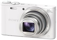 камера sony cyber-shot dsc-wx350, белая логотип