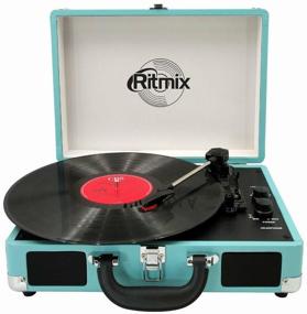 img 3 attached to Turntables Ritmix LP-160B Blue