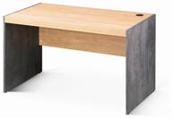 🖥️ novus interium writing desk in brenson wine/chromix craft finish, dimensions: 123x65x75 cm logo