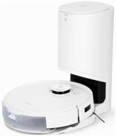 dlx13 ecovacs floor cleaning robot deebot t9 white (rc version) with waste dump station model ch1918 logo