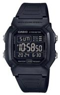 wrist watch casio wrist watch casio w-800h-1bves, black logo