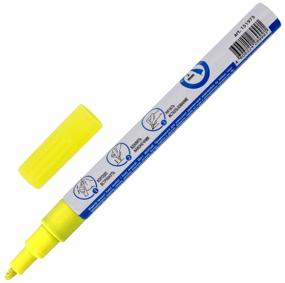 img 4 attached to Marker BRAUBERG Extra nitro base 2 mm yellow