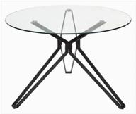 kitchen table m city veneto d110, lxw: 100 x 110 cm, d: 110 cm, transparent logo