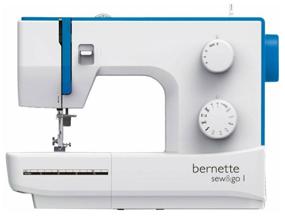 img 3 attached to 🧵 Bernina Bernette Sew&Go 1 Sewing Machine in White-Blue: Reliable and Efficient