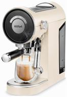 coffee maker kitfort kt-783-1 beige logo