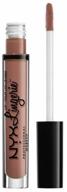 nyx professional makeup lip lingerie lipstick matte, cashmere silk 18 logo