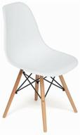 chair tetchair tolix-eames cindy (001), solid wood, color: white логотип
