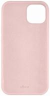 case ubear touch case for apple iphone 13, pink logo