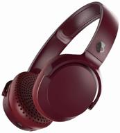 headphones skullcandy riff wireless on-ear, moab/red/black logo
