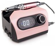 💅 zs-717 nail drill manicure and pedicure machine: 45000 rpm/min, 1 piece (pink) - professional nail care equipment логотип