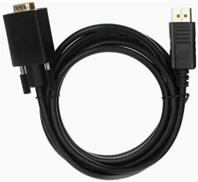 img 4 attached to VCOM DisplayPort to VGA cable (CG607), black