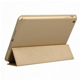 img 3 attached to Cover book for iPad Air 2 Smart case, Gold