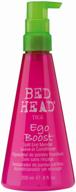 tigi ego boost leave-in cream conditioner to protect hair from damage and split ends, 200 ml logo