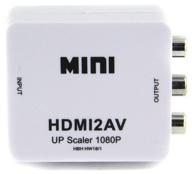 hdmi to av converter 3rca (tulips), white логотип