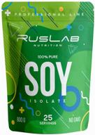 soy isolate soy isolate, vegetarian & vegan protein (800g), strawberry cream flavor logo