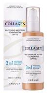 enough collagen whitening moisture foundation, spf 15, 100 ml, shade: shade #23 logo