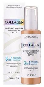 img 4 attached to Enough Collagen Whitening Moisture Foundation, SPF 15, 100 ml, shade: shade #23