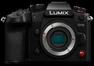 camera panasonic lumix gh6 body logo