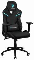 gaming chair thunderx3 tc5, upholstery: faux leather, color: jet black logo