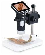 portable digital microscope with camera and lcd screen mike store dmms-1: usb microscope/magnification up to 500x/windows/mac os. logo