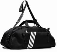 sports, travel bag backpack for men and women for fitness, workouts and equipment logo