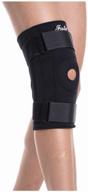 fosta knee brace f 1291 with side plates, size 2xl, black logo