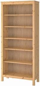 img 3 attached to Shelving unit IKEA HEMNES, 6 shelves, material: fiberboard, WxDxH: 90x34x197 cm, light brown