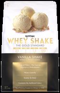 🥛 whey protein syntrax shake, 2270g, vanilla flavor logo