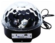 disco ball led magic ball musical with bluetooth remote control and flash drive / disco ball projector / disco ball lamp light music логотип