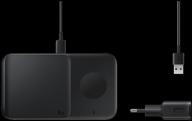 🔌 samsung ep-p4300 wireless charging station black - qi power 7.5w | shop now! логотип