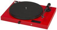 виниловый проигрыватель pro-ject juke box e red логотип