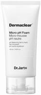 🧼 dr.jart dermaclear micro ph foam deep cleansing gel: ultimate skin purification with 120 ml of pure refreshment logo