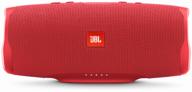 portable acoustics jbl charge 4, 30 w, red логотип