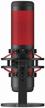 🎙️ black/red hyperx quadcast mic logo