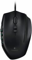logitech g g600 mmo gaming mouse, black logo