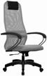 computer chair metta su-bp-8 pl (su-b-8 100/001) office, upholstery: textile, color: 24-light gray logo
