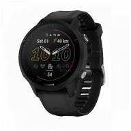 garmin forerunner 955 smart watch with black strap (010-02638-30) logo