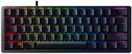 gaming keyboard razer huntsman mini razer clicky optical switch purple, black, russian logo