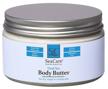 seacare dead sea body butter for dry, rough or chapped skin, 250 g logo
