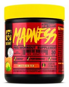 img 3 attached to Mutant Madness sweet iced tea pre-workout complex 225 g can 225 pcs.
