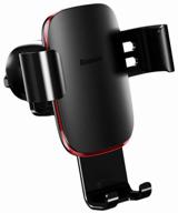 baseus metal age gravity car mount (suyl-d01/d09/d0g/d0s) black logo